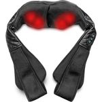 medisana NMG 850 Gel-Nackenmassagegerät mit Wärmefunktion, Schultermassagegerät mit 4 Gel-Massageköpfen, waschbar mit integriertem Bedienfeld, Entspannung für Nacken und Schulter