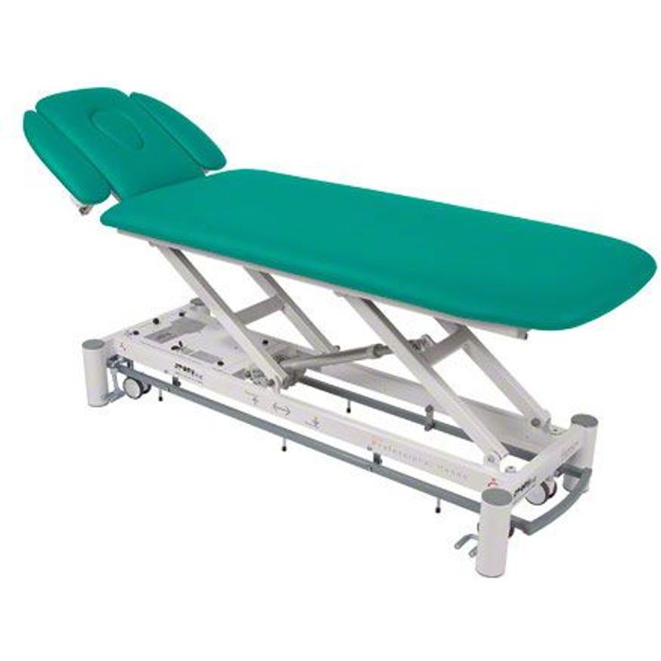 Sport-Tec Therapieliege Massageliege Smart ST4 mit Radhebesystem und Rundumschaltung, türkis