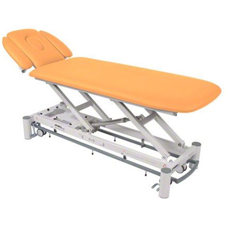Sport-Tec Therapieliege Massageliege Smart ST4 mit Radhebesystem und Rundumschaltung, Apricot