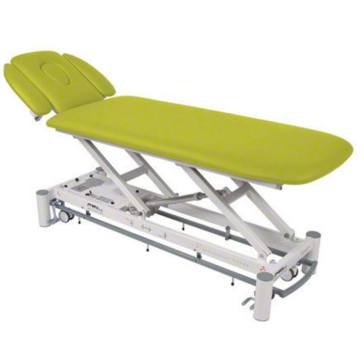 Sport-Tec Therapieliege Massageliege Smart ST4 mit Radhebesystem und Rundumschaltung, Limone