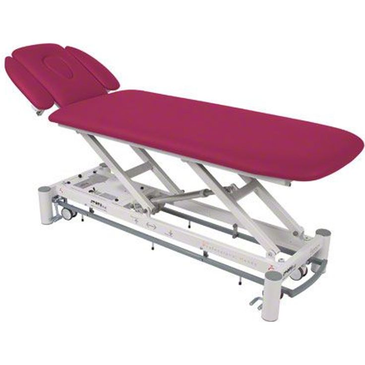 Sport-Tec Therapieliege Massageliege Smart ST4 mit Radhebesystem und Rundumschaltung, cyclam