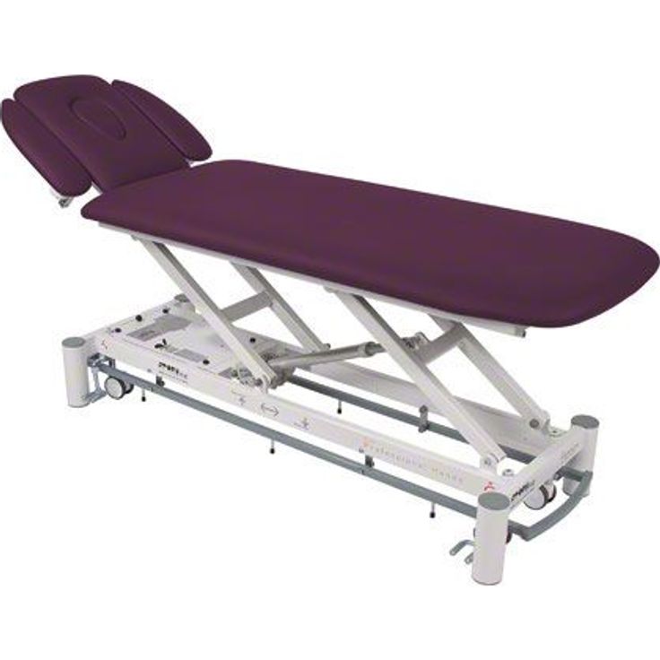 Sport-Tec Therapieliege Massageliege Smart ST4 mit Radhebesystem und Rundumschaltung, Orchidee