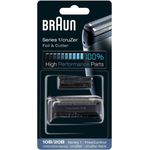 Braun Series 1 10B Elektrischer Rasierer Scherkopfkassette, schwarz