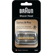 Image for Braun Ersatzteil Scherkopf geeignet für Series 9 Pro Kombipack 94M silber matt