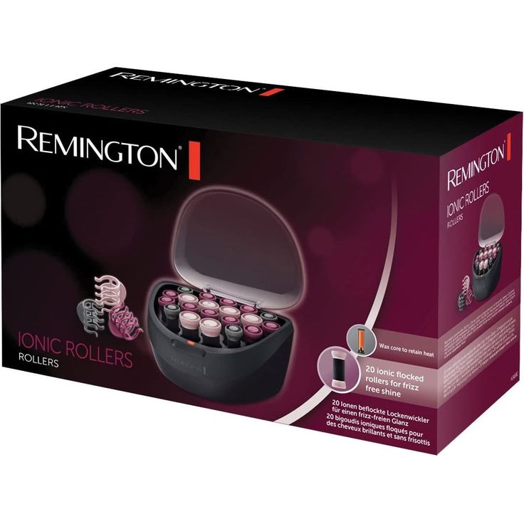 Remington Lockenwickler H5600, aufheizbar, Ionen-Technologie, Wachskern, 3 Größen (20 mm, 23 mm, 27 mm), rosa-schwarz – Bild 4
