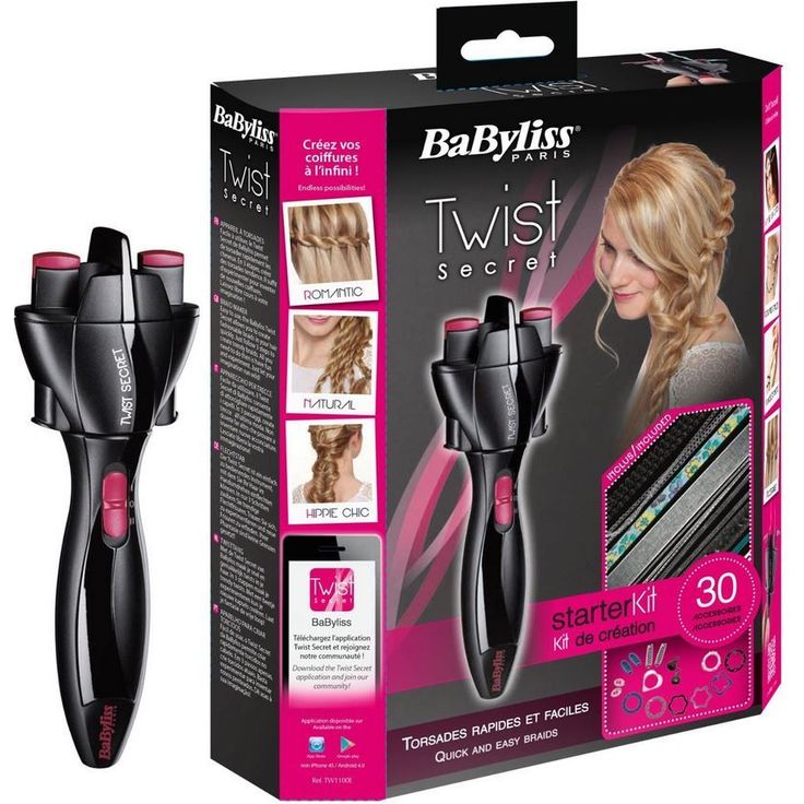 BaByliss TW 1100 E Twist Secret inkl. Zubehör