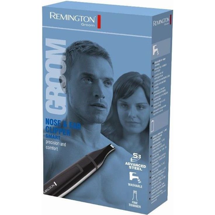 Remington Hygiene Clipper Smart NE3150, Trimmer für Nasen-, Ohren- und Augenbrauenhärchen, schwarz – Bild 2