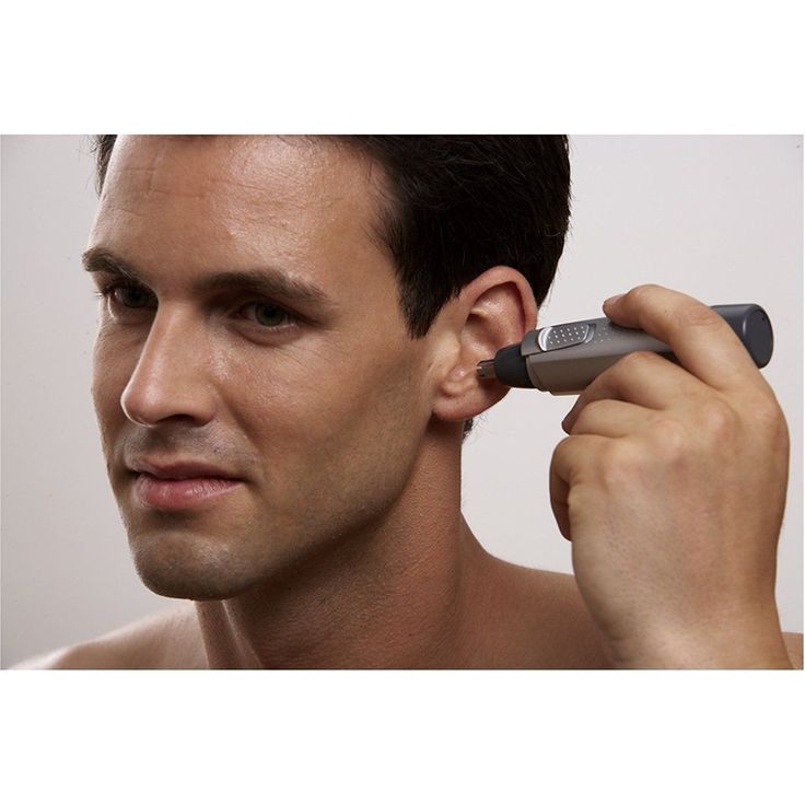 Braun Exact Series EN10 Ohr- und Nasenhaartrimmer, silber – Bild 3