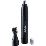 BaByliss MEN E652E Nasen- und Ohrhaartrimmer mit Augenbrauenaufsatz