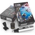 Schön bester wiederaufladbarer Nasenhaarschneider Premium Qualität Edelstahl Unzerbrechbar