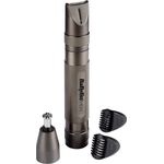 BaByliss Nasen- und Ohrhaartrimmer E110E, Robustes Metalldesign
