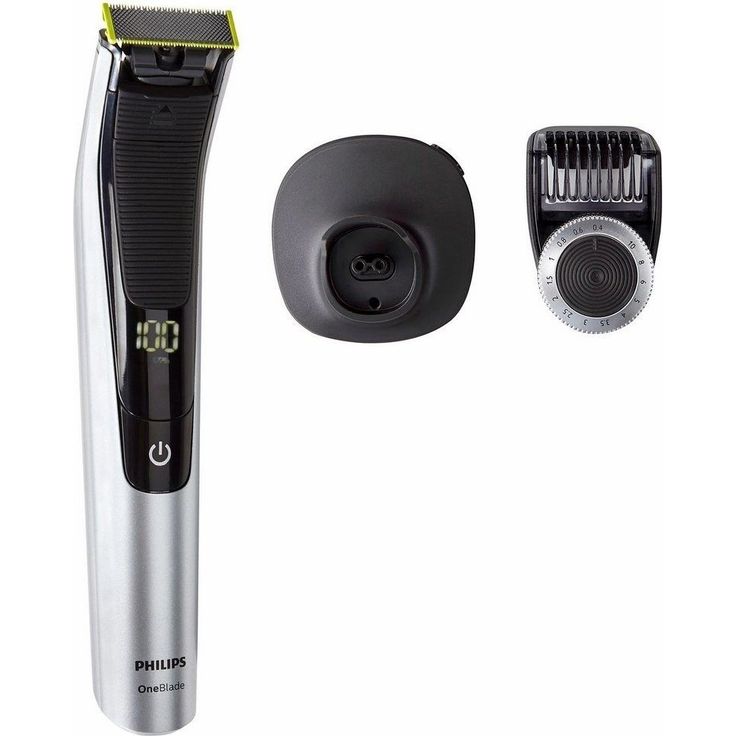Philips OneBlade Pro Face QP6520-30, mit 1 Präzisionstrimmer, 14 Längeneinstellungen – Bild 2