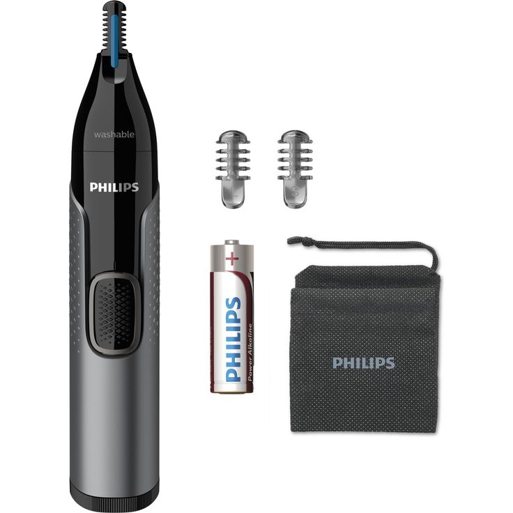 Philips Series 3000 NT3650/16 Nasenhaar-, Ohrenhaar- und Augenbrauentrimmer, grau
