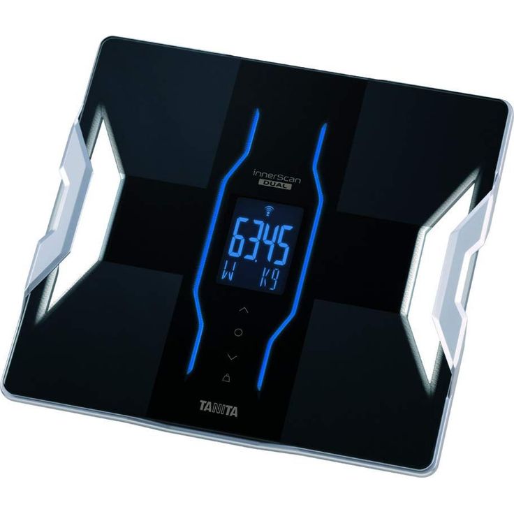 Tanita RD, 953 Bluetooth 4 Low Energy Körperanalyse, Waage mit medizinischer Technologie, Schwarz
