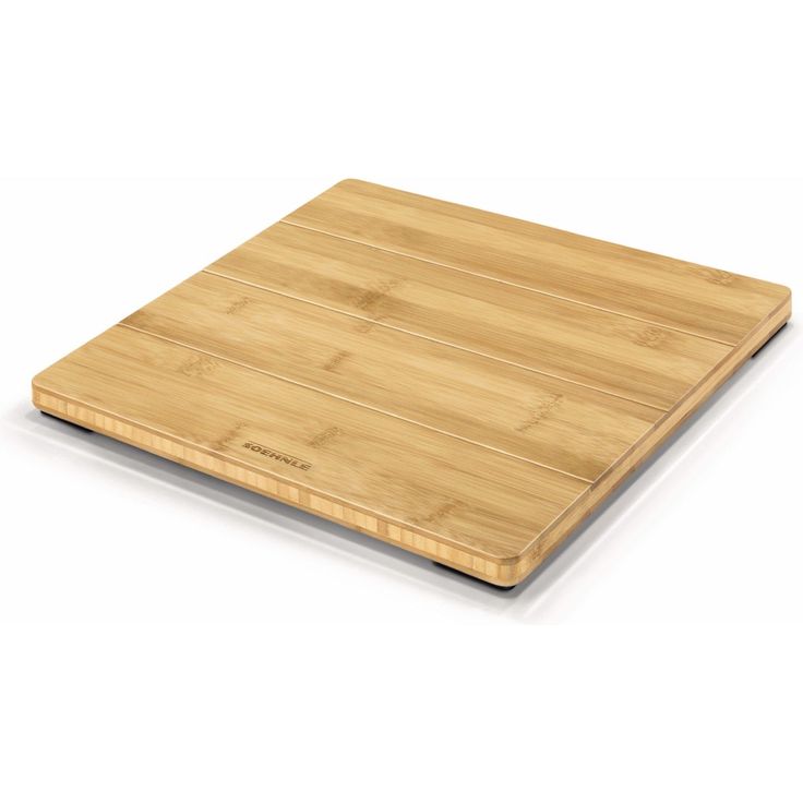 Soehnle Style Sense Bamboo Magic, digitale Holzwaage aus echtem Bambus, mit unsichtbarem Display, Körperwaage für ein warmes Fußgefühl, Personenwaage bis zu 180 kg, LED, Anzeige, Waage inkl, Batterien – Bild 3