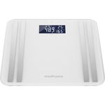 medisana BS 465 Körperanalysewaage bis zu 180 kg, Personenwaage zur Messung von Körperfett, Körperwasser, Muskelmasse und Knochengewicht, Körperfettwaage Lichtindikator