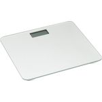 AmazonBasics Personenwaage, automatische An, Aus, Funktion, Silberfarben