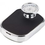 Korona Personenwaage Peter mechanisch analog Retro Chrom Doktorwaage Design 160 kg