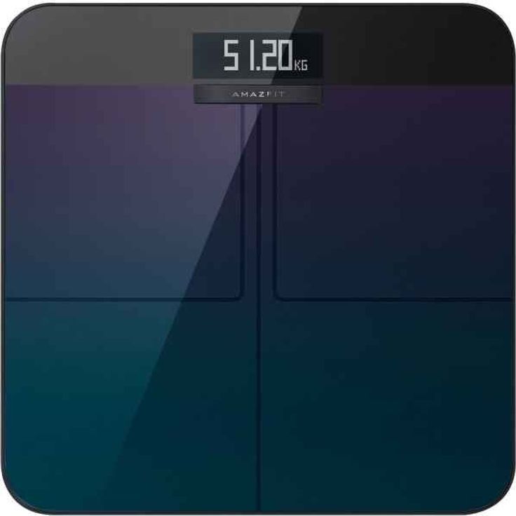 Amazfit D2003EU1N Smart Scale Aurora Gradient Wlan-Körperanalysewaage für bis zu 180 kg
