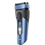 Braun Series 3 CoolTec Elektrorasierer CT4s, mit Ladestation, blau