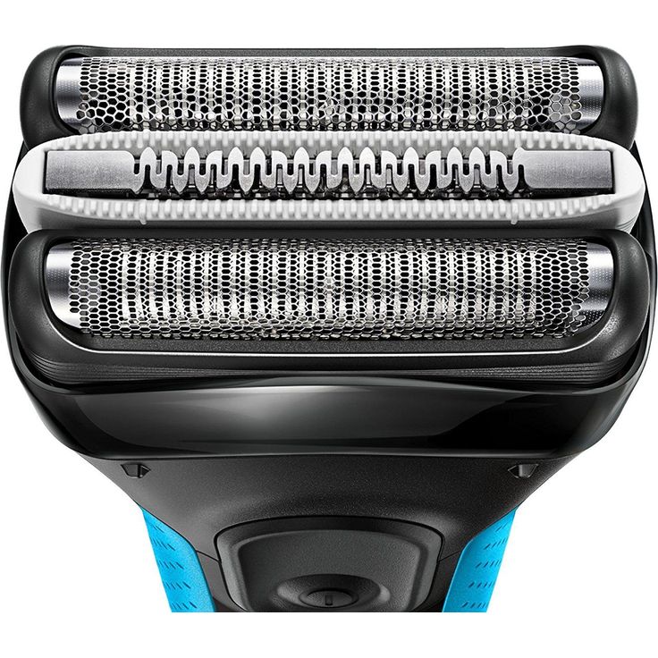 Braun Series 3 3040s ProSkin Elektrorasierer, mit Präzisionstrimmer, wiederaufladbarer und kabelloser Wet&Dry Rasierer Herren, schwarz-blau – Bild 6