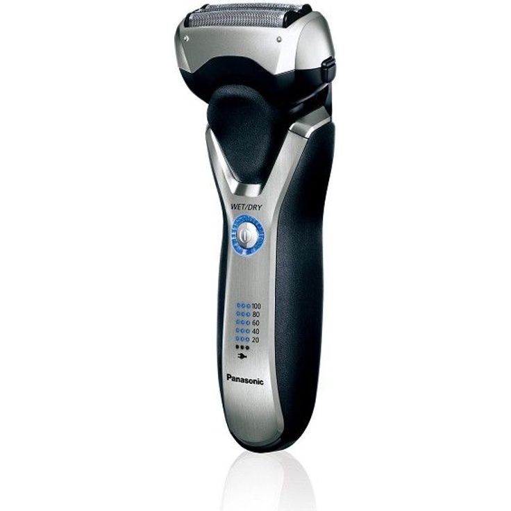 Panasonic Nass-Trocken-Rasierer ES-RT67 mit 3 Scherelementen, ausschiebbarem Langhaarschneider, 5-stufige Akkuanzeige