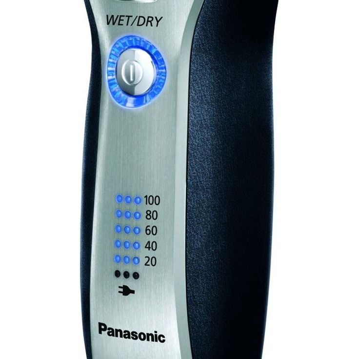 Panasonic Nass-Trocken-Rasierer ES-RT67 mit 3 Scherelementen, ausschiebbarem Langhaarschneider, 5-stufige Akkuanzeige – Bild 8