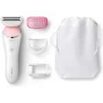 Philips Damen Elektrorasierer SatinShave Advanced BRL140-00 für die Körperbehaarung an den Beinen und Achseln inklusive Trimmaufsatz