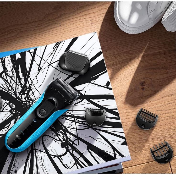 Braun Series 3 3010BT Nass- und Trockenrasur mit MicroComb-Technologie, inkl. 5 Trimm-Aufsätze – Bild 4
