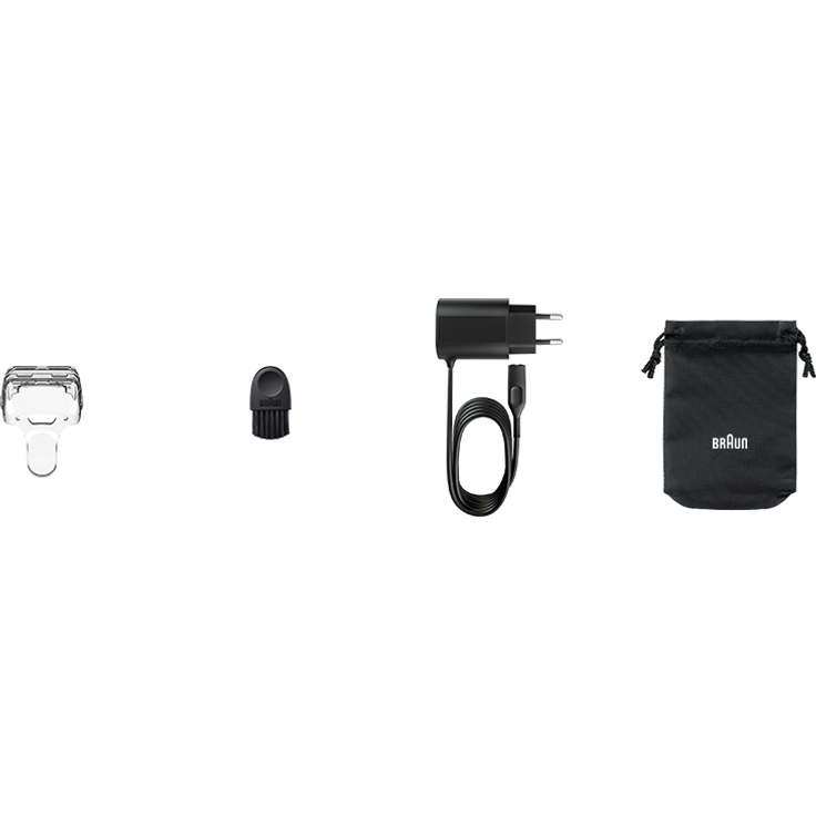 Braun Series 3 3010BT Nass- und Trockenrasur mit MicroComb-Technologie, inkl. 5 Trimm-Aufsätze – Bild 6