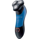 Remington Rotationsrasierer HyperFlex Aqua Plus XR1450, flexibler Schwingkopf, ComfortFloat-Scherringe, Nass- und Trockenanwendungen, schwarz-blau