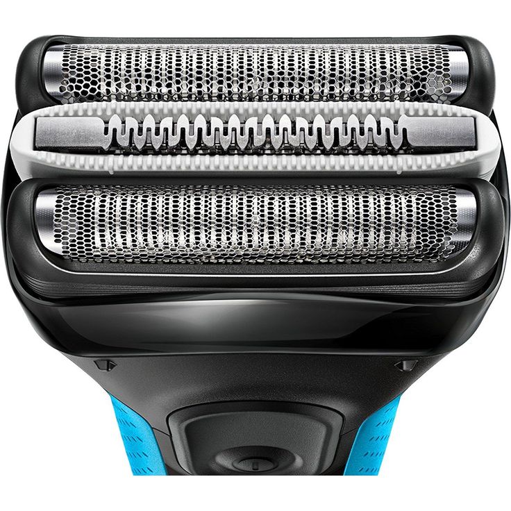 Braun Series 3 3045s ProSkin wet&dry Elektrorasierer, Schwarz-Blau – Bild 5