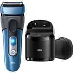 Braun Series 3 CoolTec CT4cc Wet&Dry Nass- und Trockenrasur 3-fach Schersystem integrierter Präzisionstrimmer aktive Kühltechnologie inkl. Reinigungsstation und Etui