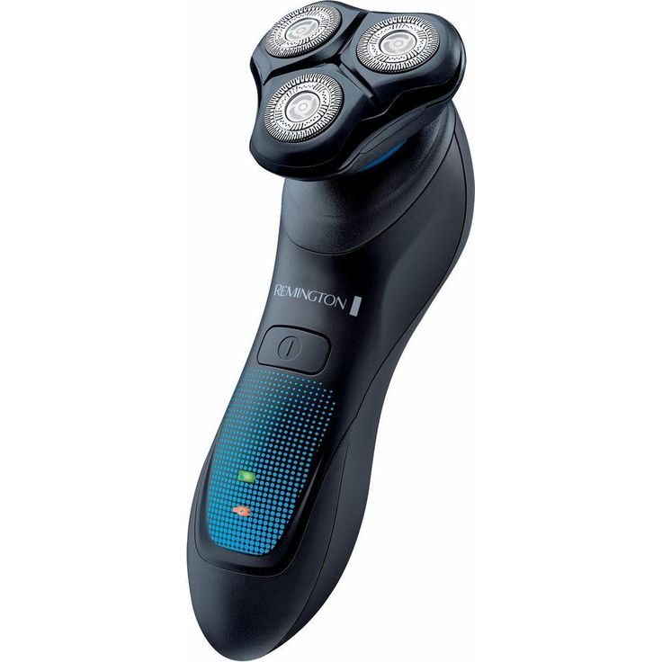 Remington Rotationsrasierer HyperFlex Aqua XR1430, flexibler Schwingkopf, ComfortFloat-Scherringe, Nass- und Trockenanwendungen, schwarz-blau