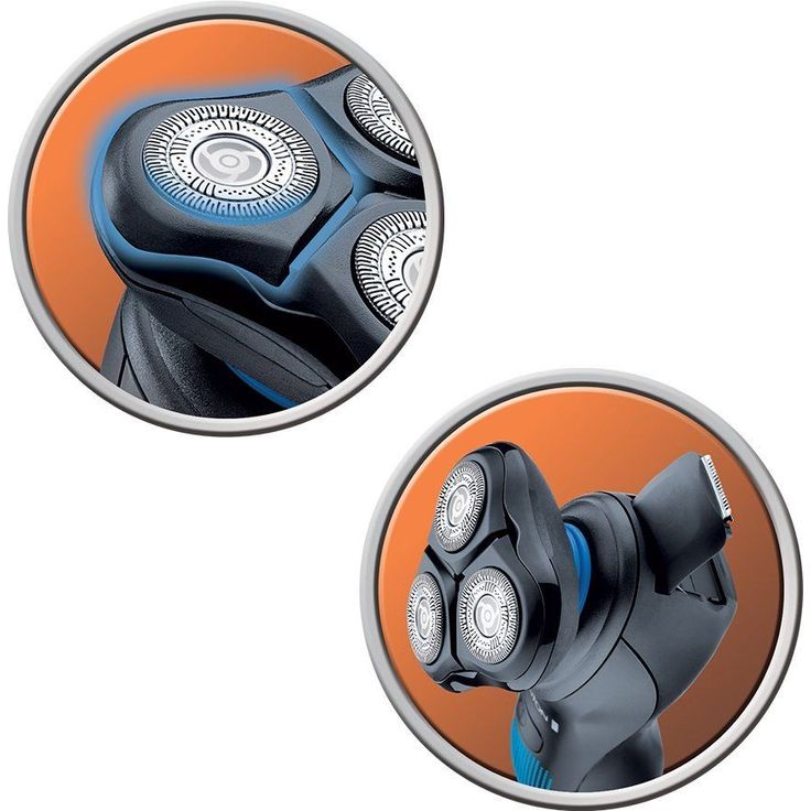 Remington Rotationsrasierer HyperFlex Aqua XR1430, flexibler Schwingkopf, ComfortFloat-Scherringe, Nass- und Trockenanwendungen, schwarz-blau – Bild 5