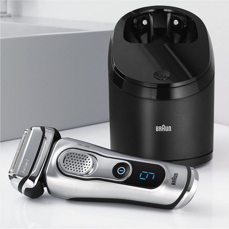Braun Series 9 9290cc Wet&Dry Herren Rasierer Nass- und Trockenanwendung SyncroSonic Technologie 5 Scherelemente silber – Bild 4
