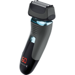 Remington Elektrischer Herren Rasierer F8 (+LED Minuten-Display), Nass- & Trocken-Rasierapparat, Lithium Akku, Präzisionstrimmer-Langhaarschneider, Aufbewahrungstasche (XF8705 Folienrasierer)