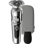 Philips SP9820-18 Elektrischer Nass- und Trockenrasierer Series 9000 Prestige mit Nano-Tech Präzisionsklingen, Präzisionstrimmer