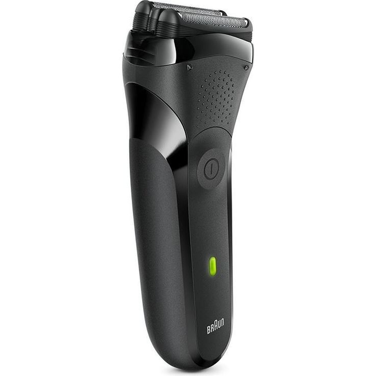 Braun Series 3 Herren Rasierer, 3 flexible Klingen, wiederaufladbarer und kabelloser elektrischer Herren Rasierer, 30 Minuten Akkulaufzeit, abwaschbar, schwarz – Bild 7
