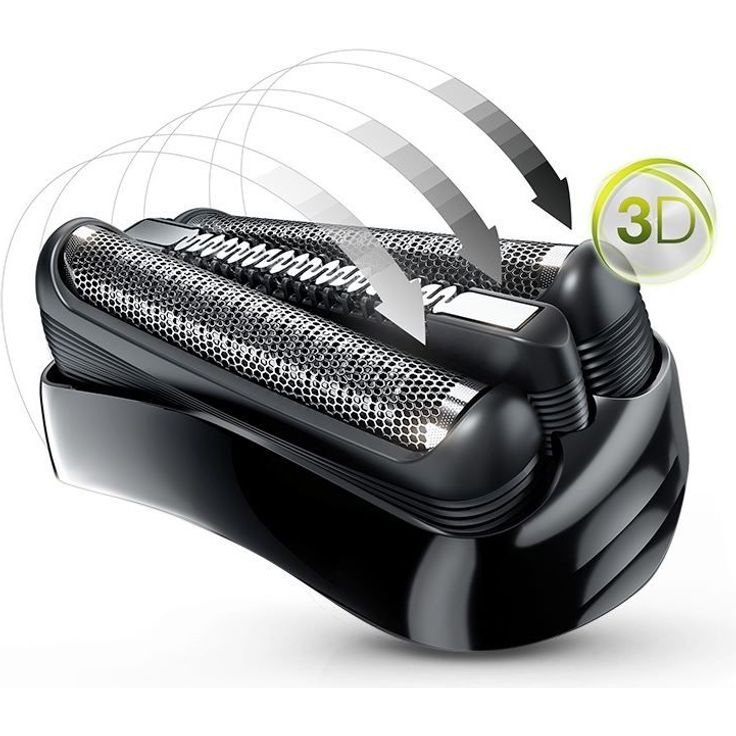 Braun Series 3 Herren Rasierer, 3 flexible Klingen, wiederaufladbarer und kabelloser elektrischer Herren Rasierer, 30 Minuten Akkulaufzeit, abwaschbar, schwarz – Bild 4