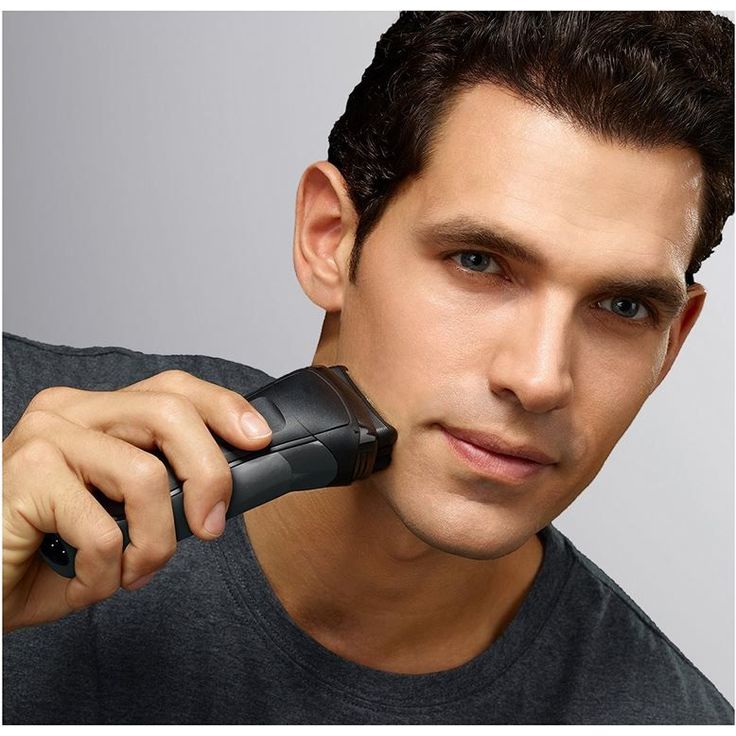 Braun Series 3 Herren Rasierer, 3 flexible Klingen, wiederaufladbarer und kabelloser elektrischer Herren Rasierer, 30 Minuten Akkulaufzeit, abwaschbar, schwarz – Bild 5