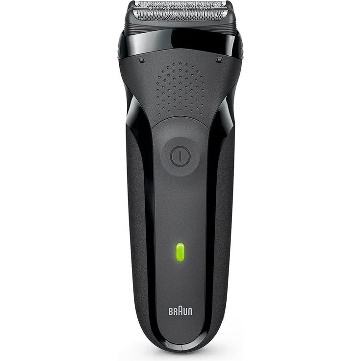 Braun Series 3 3-in-1 Herren Rasierer, Barttrimmer mit 5 Kammaufsätzen, 30 Minuten Akkulaufzeit, wiederaufladbarer und kabelloser elektrischer Herren Rasierer, schwarz – Bild 1