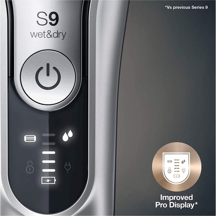 Braun Series 9-9375cc System Wet&Dry Akku Herren Rasierer Chrom, Nass- und Trockenrasur, Schnellladung, inkl. Reinigungsstation, Reiseetui – Bild 6