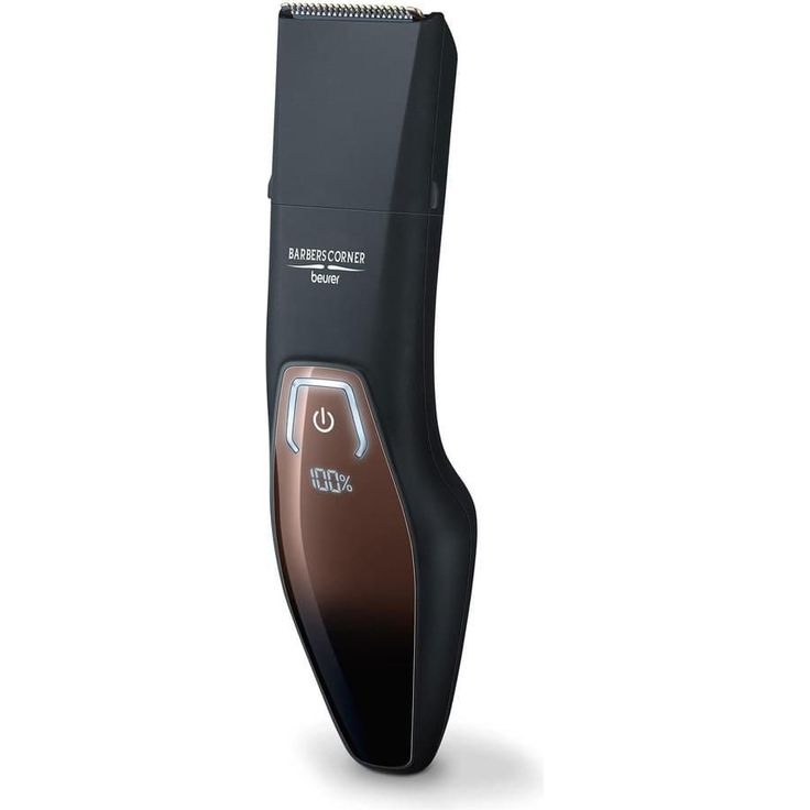 Beurer Bartstyler BarbersCorner HR 4000 Herrenrasierer Edelstahlklinge Akku- und Netzbetrieb schwarz, braun