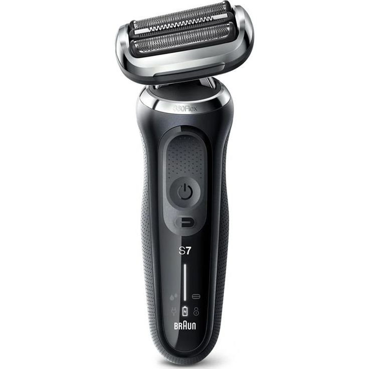 Braun Series 7 70-N7200cc Herren Rasierer Nass- und Trockenanwendung EasyClick & EasyClean Technologie inkl. Reinigungsstation, Trimmeraufsatz