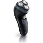 Philips HQ6925 Elektrischer Rasierapparat für Herren, Trockenrasierer, batteriebetrieben oder Netzbetrieb, 100-240 V, Schwarz