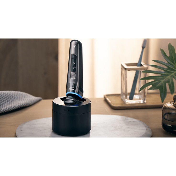 Philips Herren Rasierer Series 9000 S9987-55 Herren Rasierer Dark chrome (Trocken & Nass, Drehend) – Bild 4