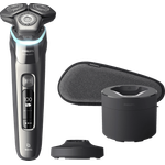 Philips Herren Rasierer Series 9000 S9987-55 Herren Rasierer Dark chrome (Trocken & Nass, Drehend)