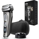 Braun Series 9 Pro 9415s Herren Rasierer Nass- und Trockenrasur, graphit silber, inkl. Reise-Etui