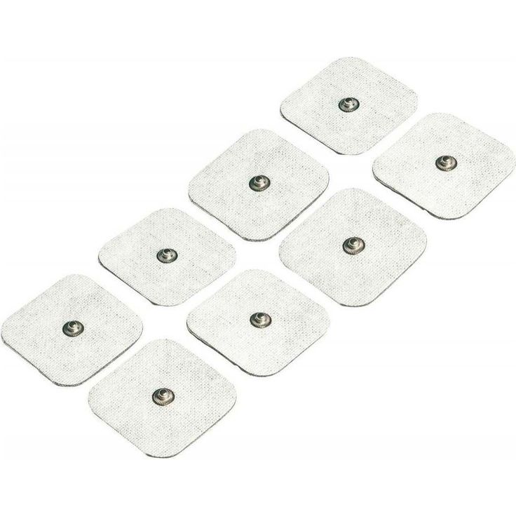 Beurer Nachkaufset selbstklebende Gel-Elektroden Pads, 45 x 45 mm, bestehend aus 8 Pads, passend für Beurer und Sanitas EMS-TENS Geräte